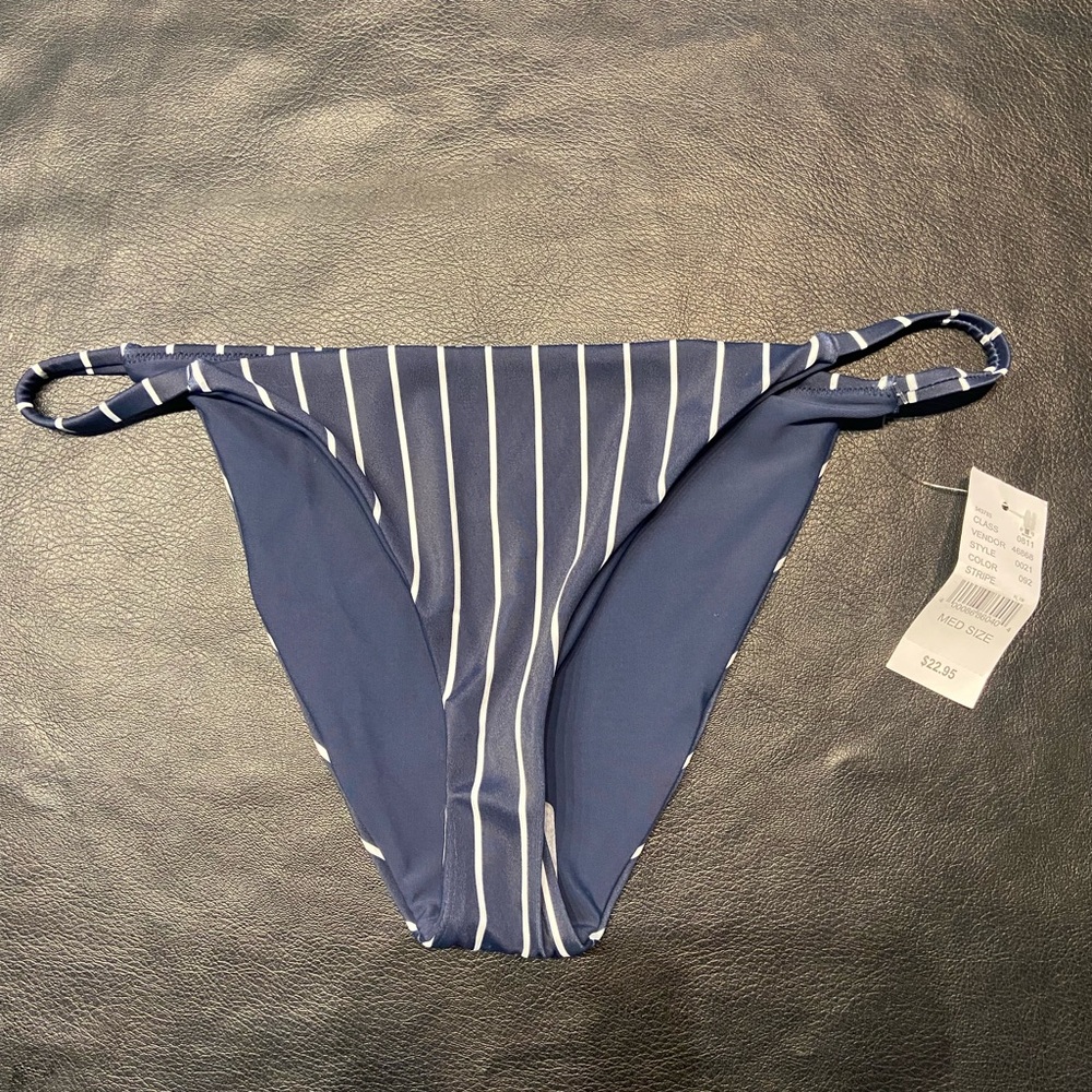 PACSUN STRIPE BIKINI BOTTOMS